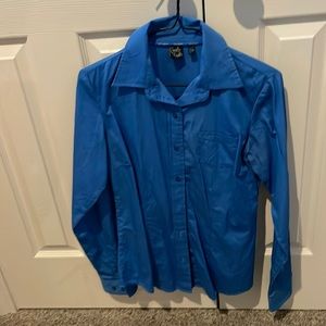 Cruel Girl blue button down